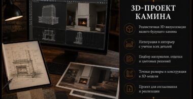3D-проект камина