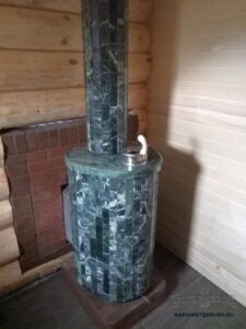 Портал для банной печи
