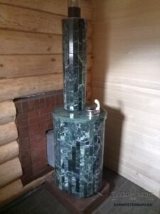 Портал для банной печи
