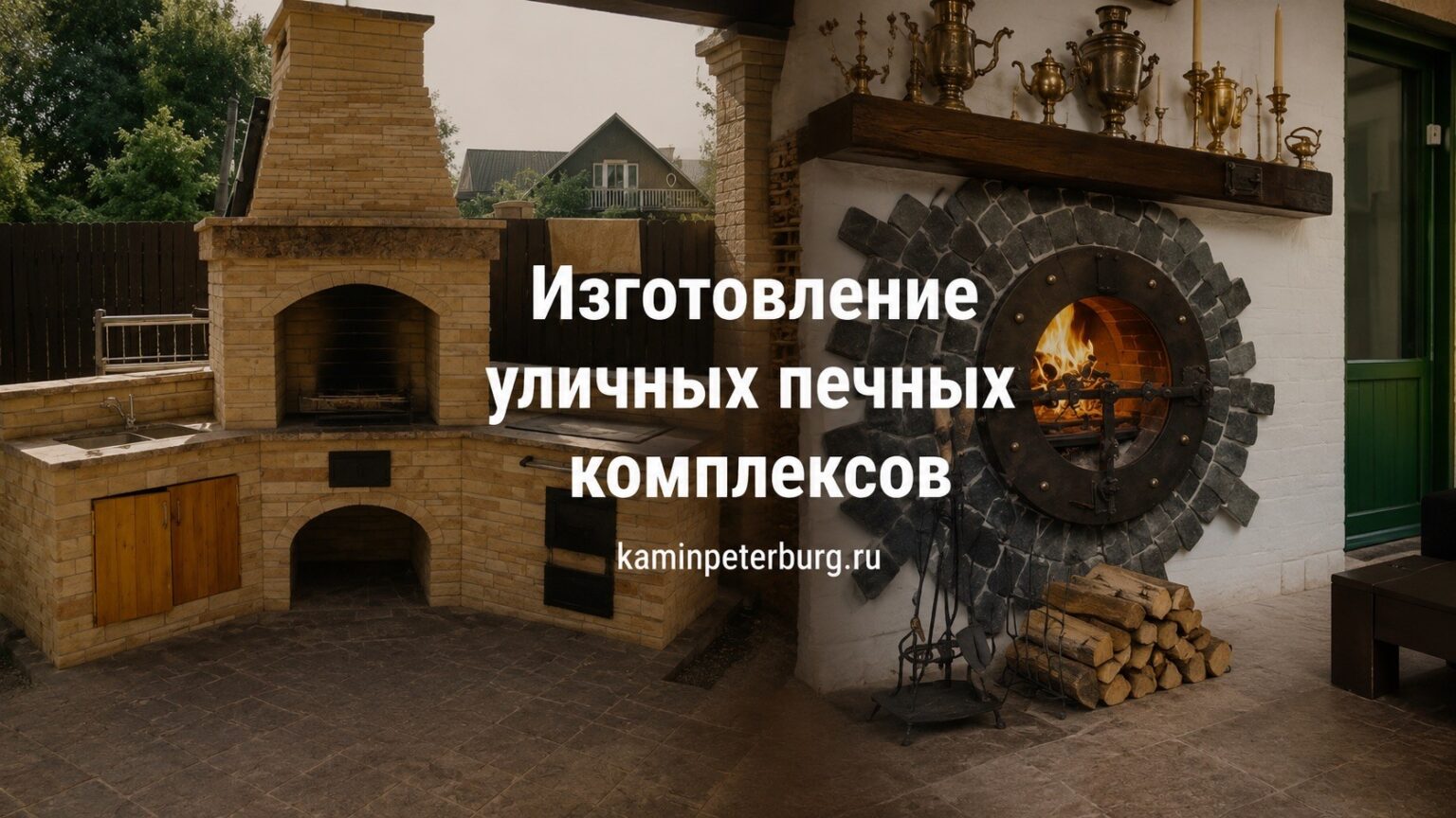 Изготовление уличных печных комплексов