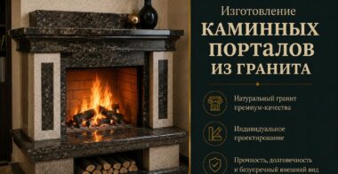 Каминные порталы из гранита