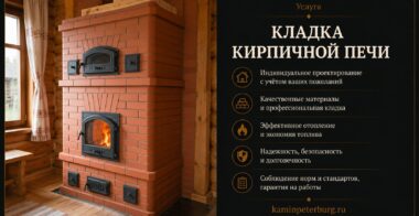 Кладка кирпичной печи