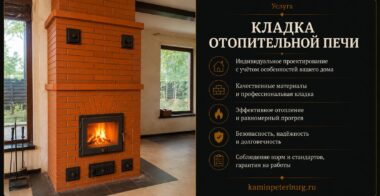 Кладка отопительной печи