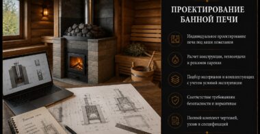 Проектирование банной печи