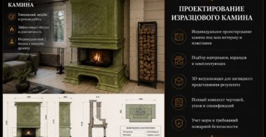Проектирование изразцового камина