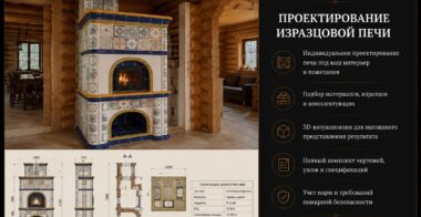 Проектирование изразцовой печи