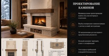 Проектирование каминов